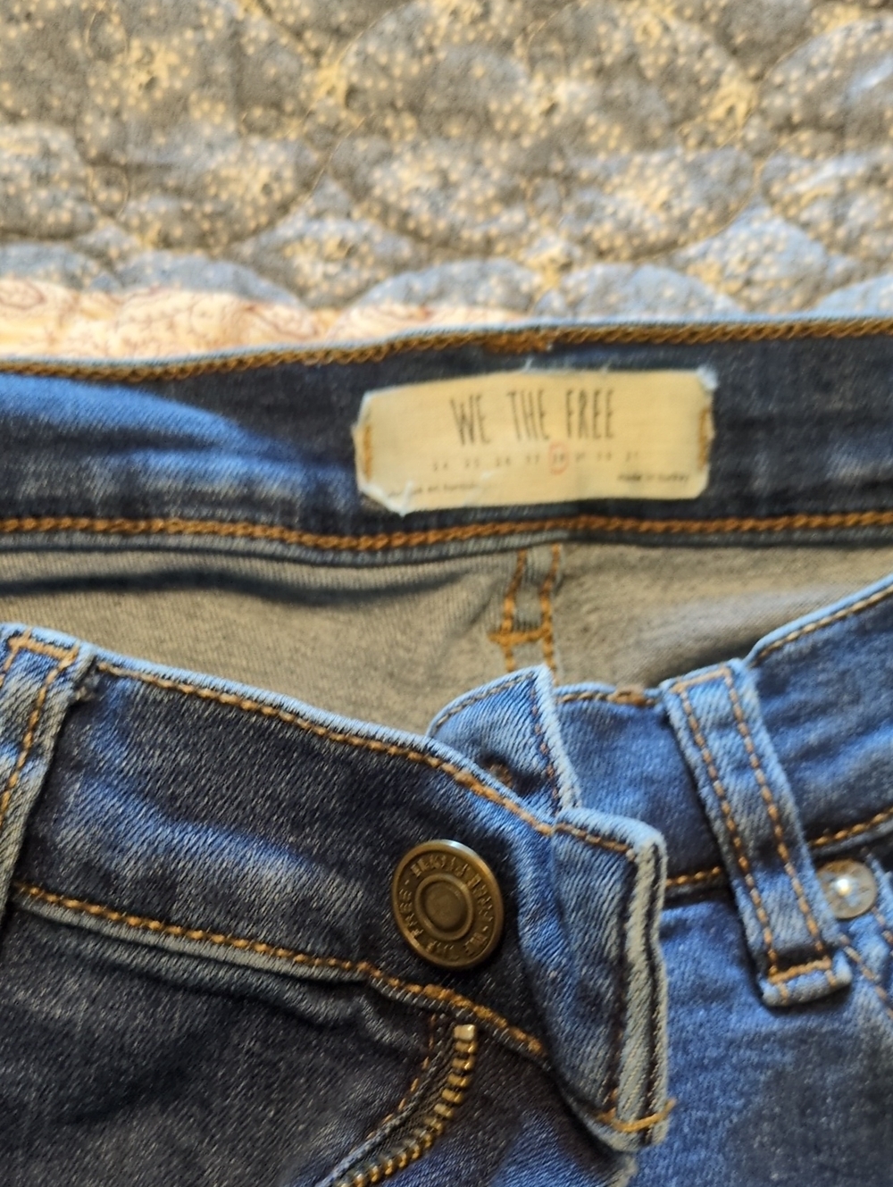 We The Free Mid Blue High-Rise Women's Jeans